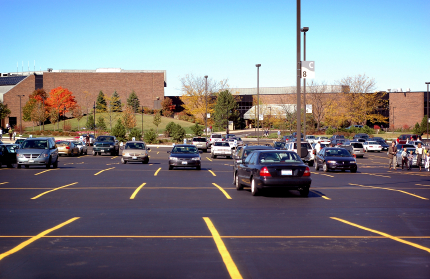 Parking lot safety.