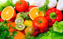 Healthy fruit and vegetables