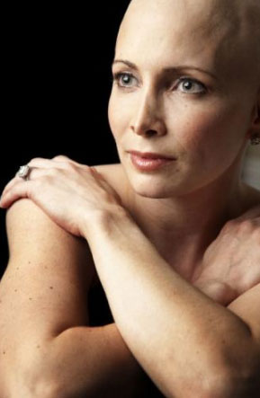 Olympic Gold Medalist Shannon Miller, during cancer treatment, spring of 2011
