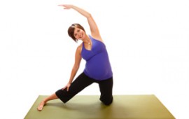 Exercising while pregnant.
