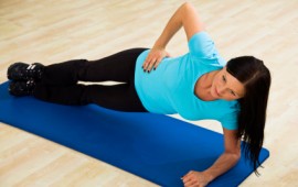 Sideplank for ab exercise