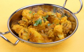 Potato-cauliflower curry