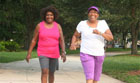 Walkers Enjoying Shannon Miller's Eight Week Walk-Fit Group - Week 3