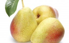 Pears are high fiber