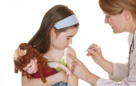 Child Receiving Immunizations