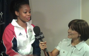 Shannon Miller interviews Gabby Douglas - 2012 Olympic Gymnastic Team hopeful 