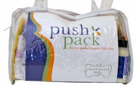 Push Pack - the pre-packed hospital labor bag