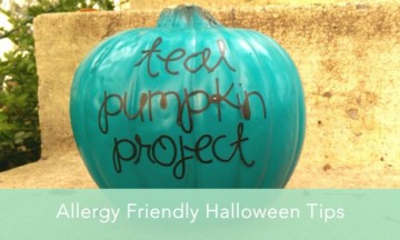 Teal Pumpkins show Allergy Friendly Halloween Stops